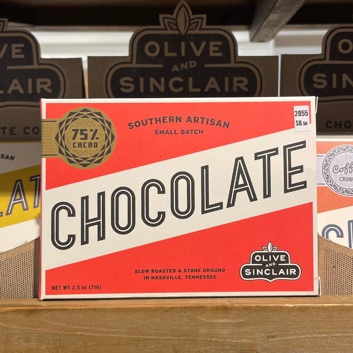 Olive & Sinclair Chocolate Bar From Nashville With Love & M.Florita